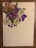 Hand Pressed Flower Cards