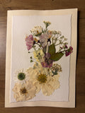 Hand Pressed flower cards